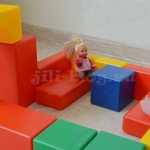 House made of cubes for a doll