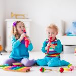 musical games with children and parents