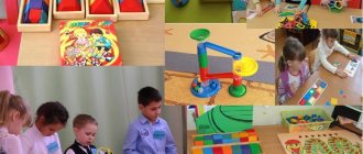 Development of thinking in preschool children
