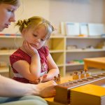 Lesson using the Montessori method